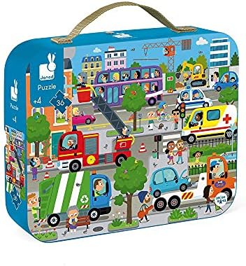 [JA-6449] Puzzle City Janod (36 pièces)