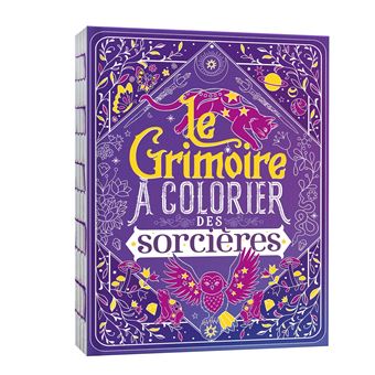 [DE-7401] Le Grimoire à colorier des sorcières 