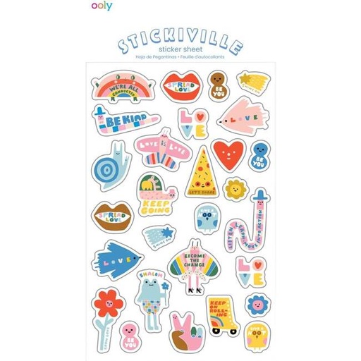 [OO-1483] Feuille de stickers Mini Mantra