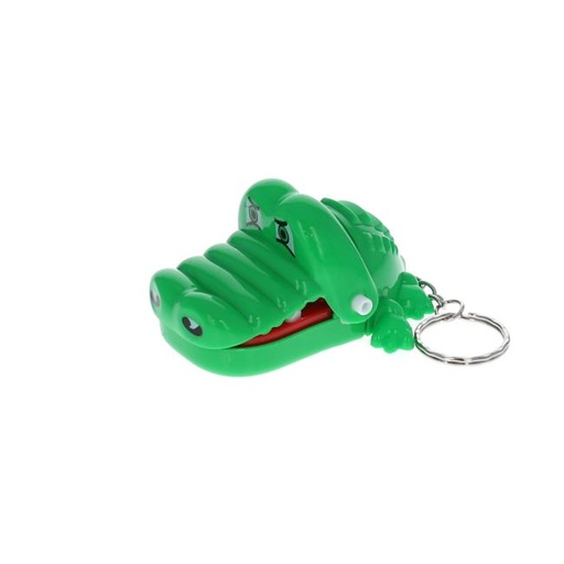 [LE-8649] Croco Mordant Porte-clés