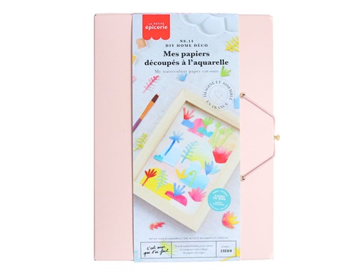 [PE-0162] Mes Papiers découpés à l'Aquarelle