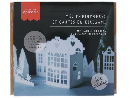 [PE-5049] Mes photophores et cartes en kirigami