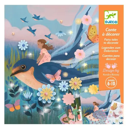 [DJ-4291] Contes à décorer Poucelina Djeco 