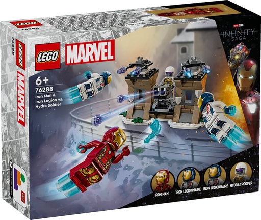 [LE-0110] Iron Man & Iron Legion vs. Hydra-Soldat Lego Marvel