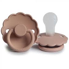 [FR-3712] Tétine Silicone Frigg Daisy Peach Bronze Taille 1 (0-6mois) 