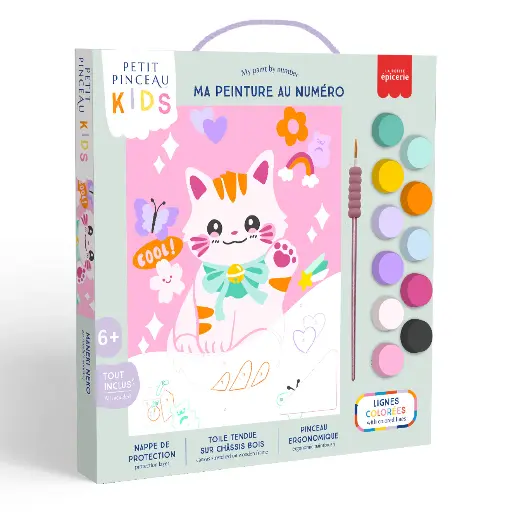 [LA-0276] Ma Peinture au Numéro Maneki Neko