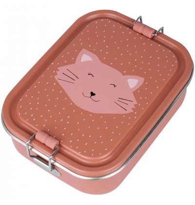 [TR-2224] Petite boîte à tartines Mrs. Cat Trixie