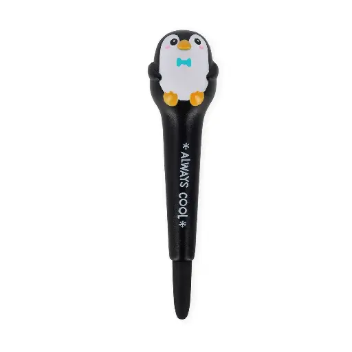 [LE-8734] Stylo à Encre Gel Antistress Pingouin Squeezies Legami