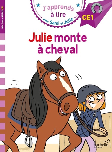 [HA-5382] J'apprends à lire avec Sami et Julie - Julie monte à cheval - Niveau CE1