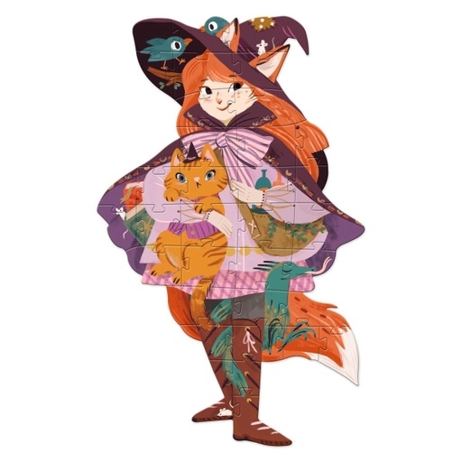 [DJ-1681] Puzzle Maxi géant Lily la sorcière 36 pcs