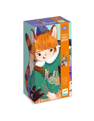 [DJ-0189] Puzzle Maxi Géant Pio le magicien 36 pcs