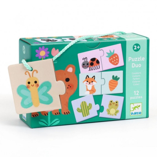 [DJ-2731] Puzzle Duo Les couleurs