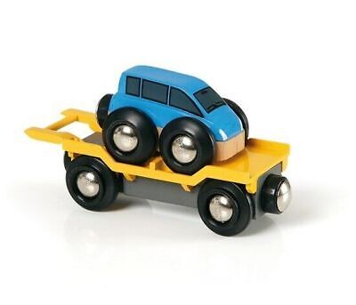 [BR-0847] Wagon Transport Voiture Rampe