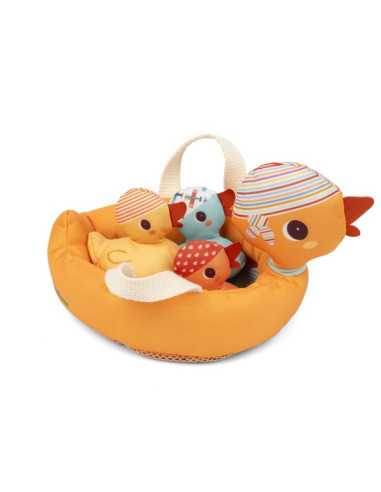 [LI-5809] Maman Canard et ses canetons aimantés