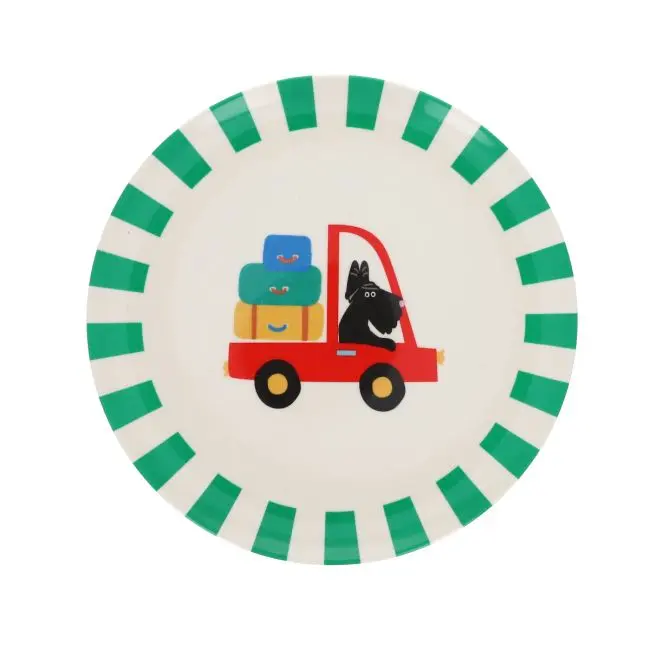 Assiette mélamine Croquette