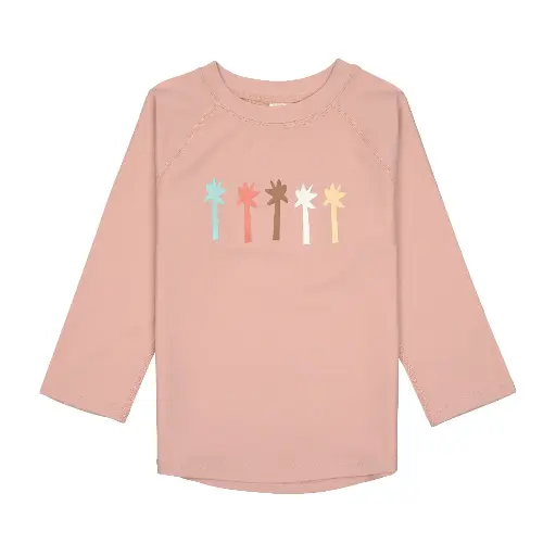 [LA-6878] T-shirt Anti UV manches longues Palmiers Pêche 13-18 mois Lassig