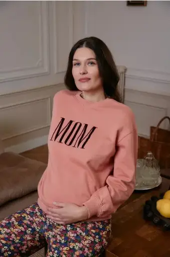 [TA-2281] Sweat d'allaitement Mom d'Amour Taille M Tajinebanane