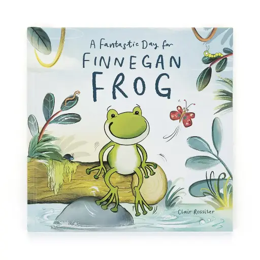 [JE-1312] A fantastic day for Finnegan Frog Jellycat