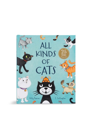 [JE-1039] Jellycat All Kinds of Cats Book