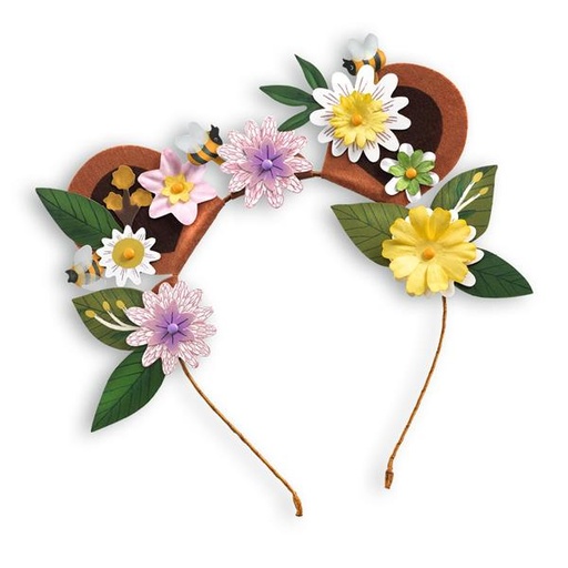 [DJ-9274] 3 serre-têtes à créer Flower friends Djeco