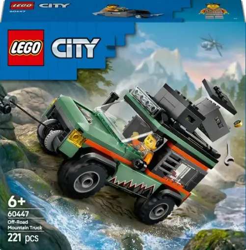[LE-2533] Véhicule tout-terrain F1 pour les montagnes Lego City