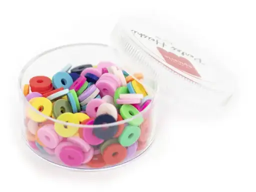 [PE-2853] Perles heishi mix couleurs pop