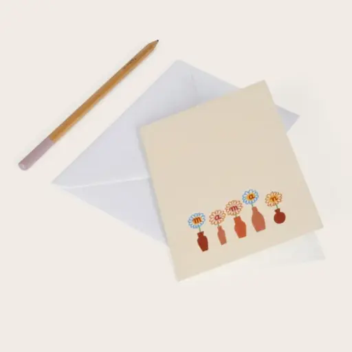 Carte Petits vases Season Paper