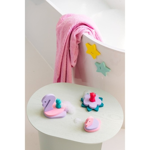 [QU-3144] Bath Puzzle Friends La mare enchantée