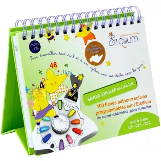 [ET-1081] Livret Etoilium - Savoir jongler en calcul de 6 à 8 ans
