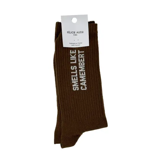 [FE-7238] Chaussettes Smells like Camembert T40-45 Felicie Aussi 