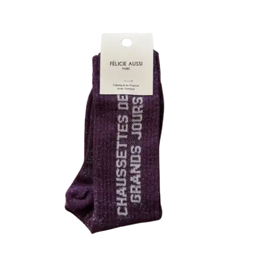 [FE-6675] Chaussettes des Grands Jours T24-26 Felicie Aussi 