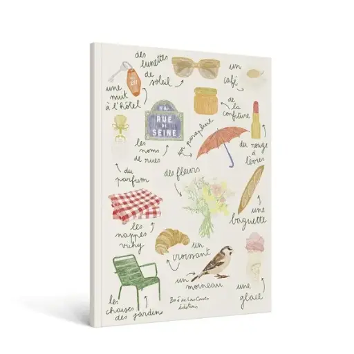 [HA-0236] Carnet Paris A4 Zoe de Las Cases