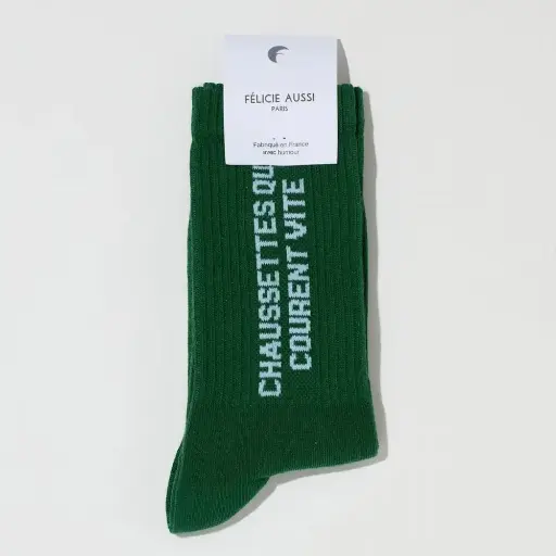 [FE-6125] Chaussettes qui courent vite T40-45 Felicie Aussi 
