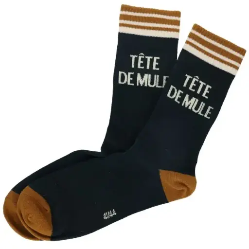 [SO-5982] Chaussettes Tête de Mule T41-44