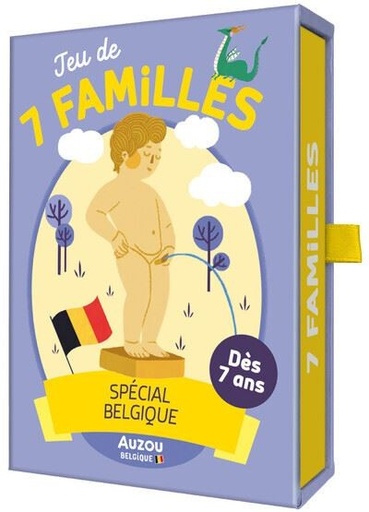 [AU-1167] Mon jeu des 7 familles Belgique