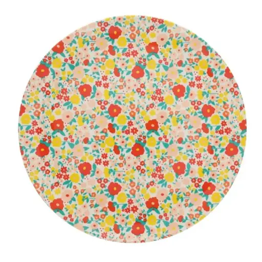 [PE-5296] Assiette Fleurette 