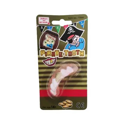 [PE-2182] Fausse dent de pirate en or 