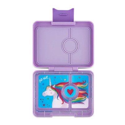 [YU-6572] Boîte à snacks Yumbox Unicorn 3 compartiments