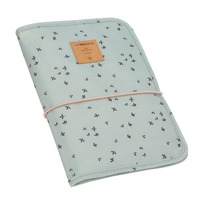[LA-2202] Pochette de change floral/menthe Lässig