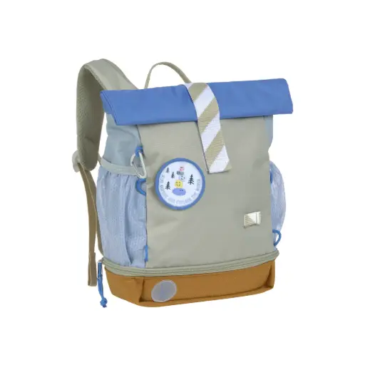 [LA-3363] Mini sac à dos Rolltop Sunny Explorer vert/bleu