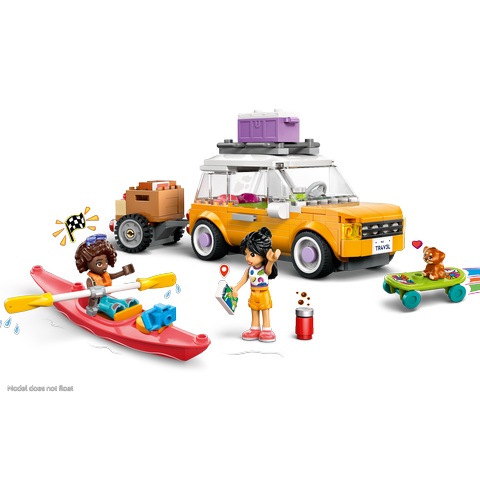 [LE-5268] Voiture de voyage aventure entre amies Lego