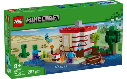 [LE-5497] La Maison Jungle TNT Lego Minecraft
