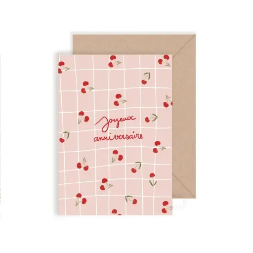 Carte Double Joyeux anniversaire - Belles de Mai - My Lovely Thing