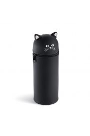 [AP-0357] Trousse Silicone Chat noir