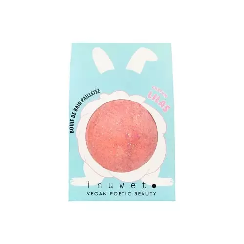 [IN-4859] Bombe de bain Glitter Rose Lilas