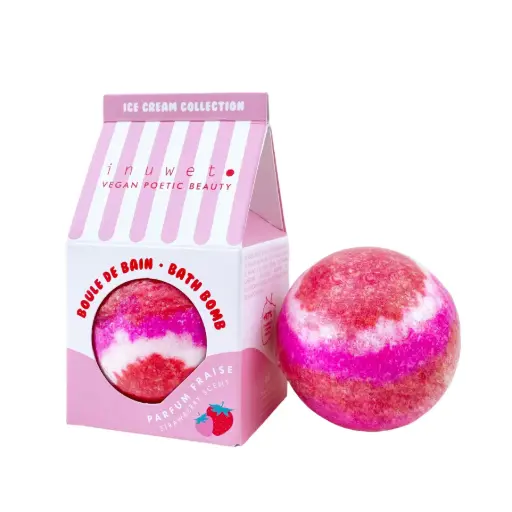 [IN-0421] Bombe de bain Ice Cream Fraise