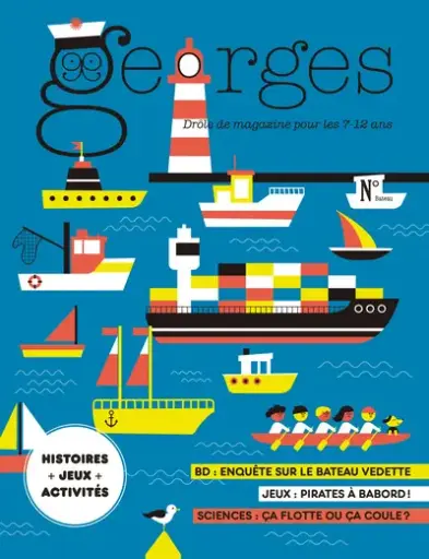 [GE-0870] Magazine Georges 76 - Les bateaux