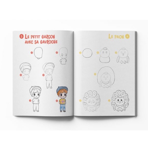[36-6071] Mes 300 modèles à dessiner en pas à pas Kawaï