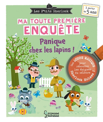 [LA-2208] Les p'tits Sherlock Ma toute première enquête Panique chez les lapins ! 