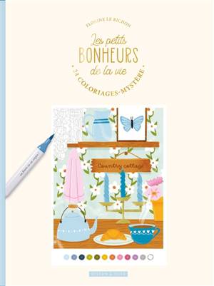 [LA-6331] Les petits bonheurs de la vie Coloriage mystère luxe 